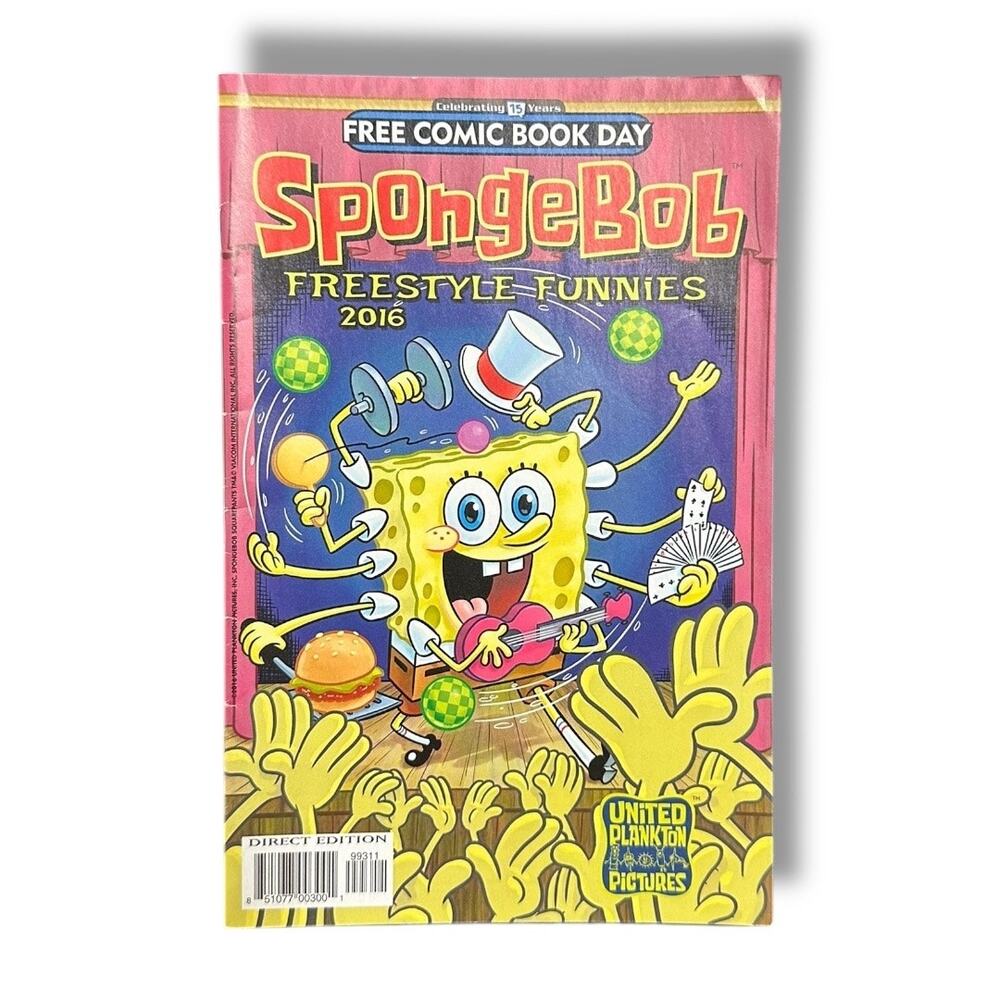SpongeBob Squarepants Freestyle Funnies 2016 Comic Book